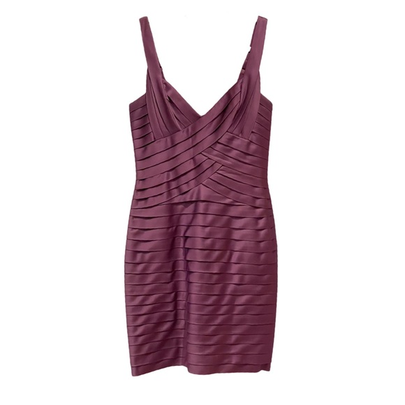 PROM! NWOT BCBG MAXARIZIA MITZI Pristine Lilac Bandage Dress! Perfect for Prom! - Picture 7 of 13